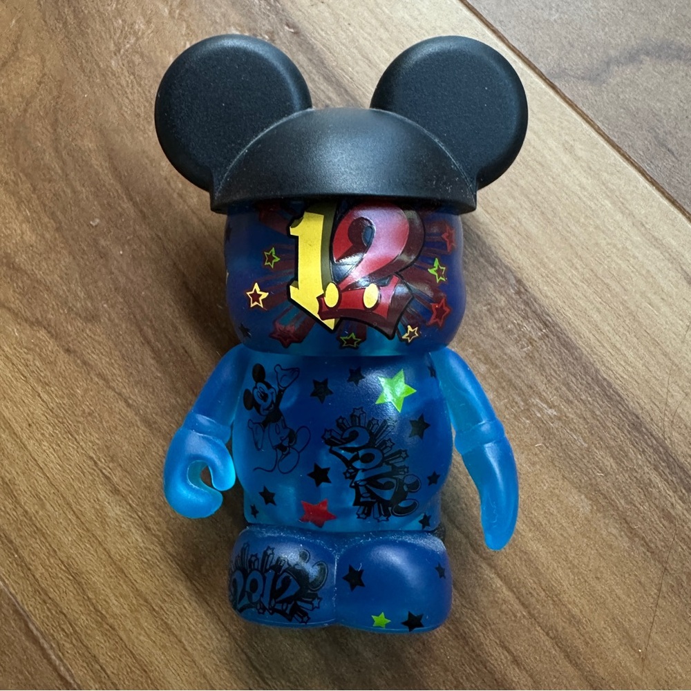 2012 Disney Vinylmation Mickey Mouse Blue Collectible Toy